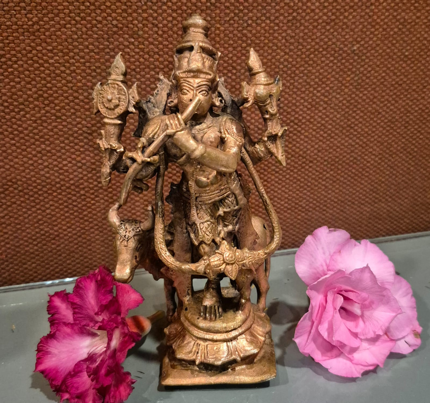 krishna copper/wt 805gms/ht51/4inch
