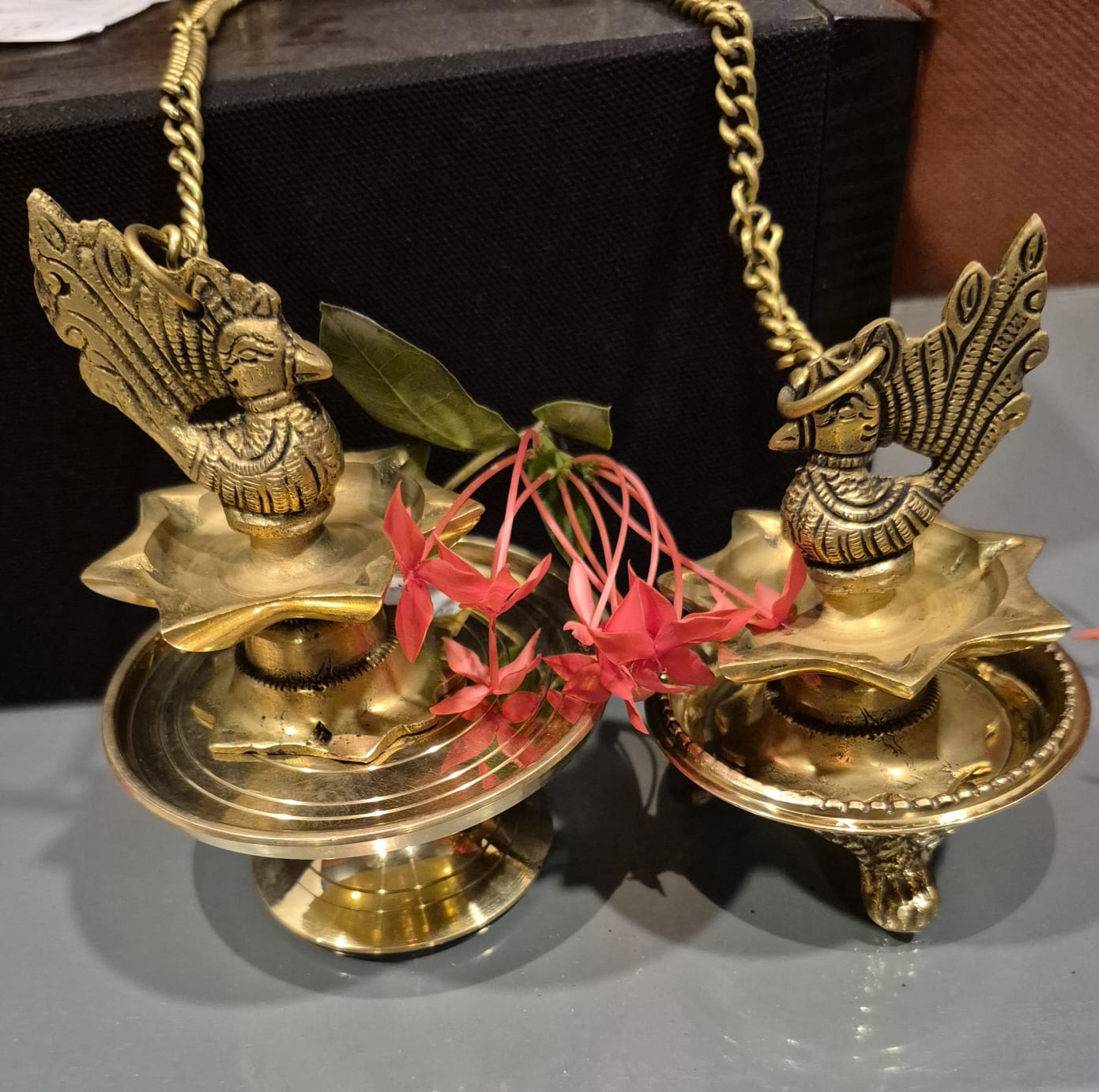 Bronze Hanging Diya