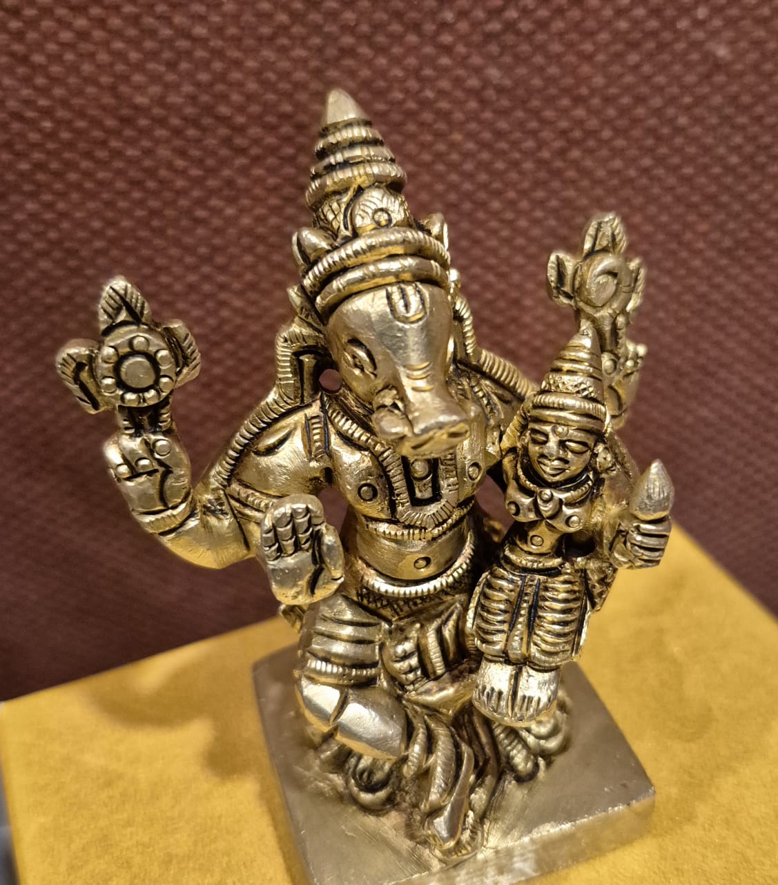 Varaha avatar/335gms/ht3.5inch/brass