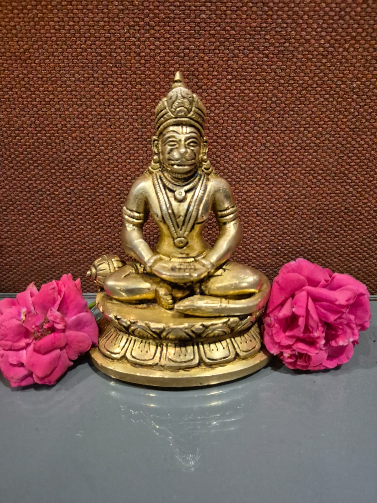Hanuman/ Brass/978gms/ht5inch