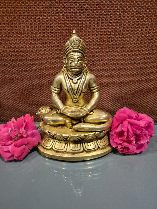 Hanuman/ Brass/978gms/ht5inch