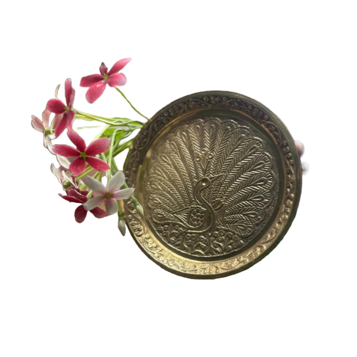 BRASS PEACOCK MUKKALI
