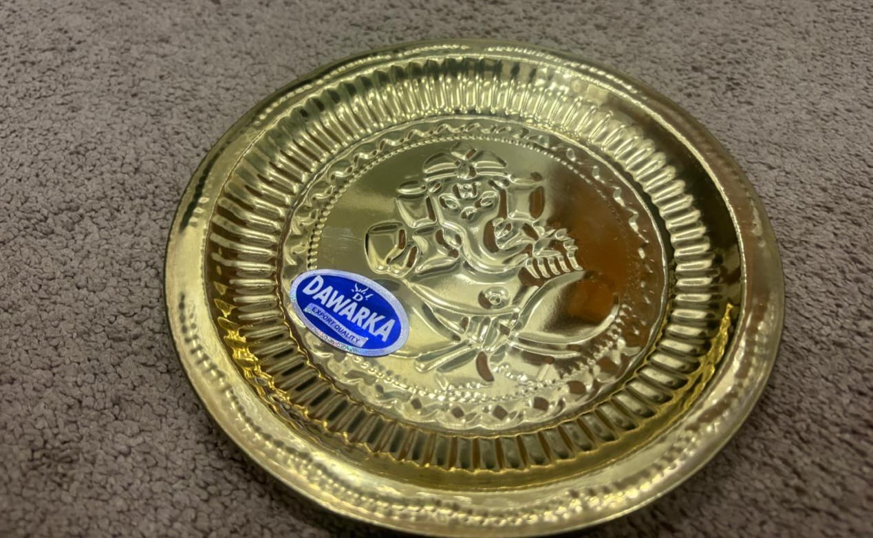 pooja plate collections
